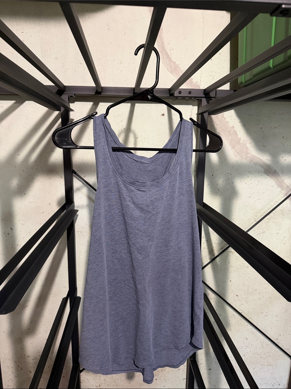 lululemon athletica Heather Slate Blue Racerback Tank